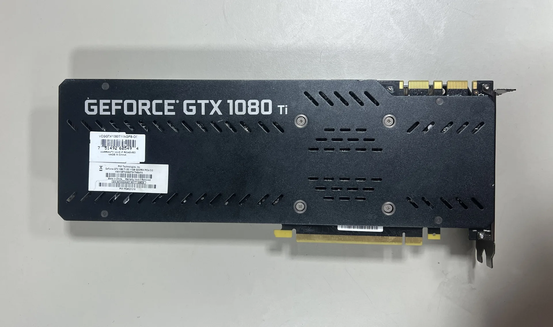 PNY GTX 1080Ti